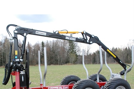 We-4300 griplastare med 3t rotator och grip We-17